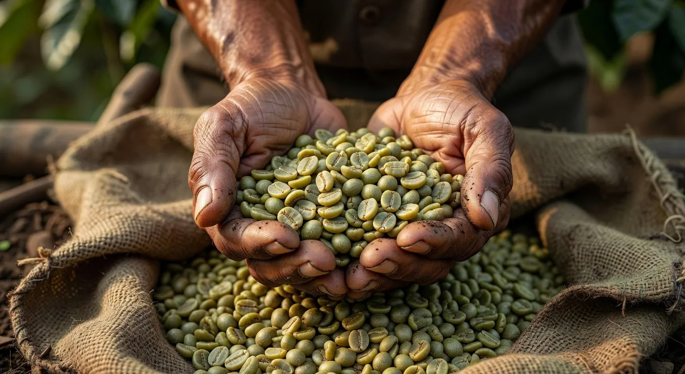 Specialty green Arabica coffee — direct trade from Loja, Ecuador