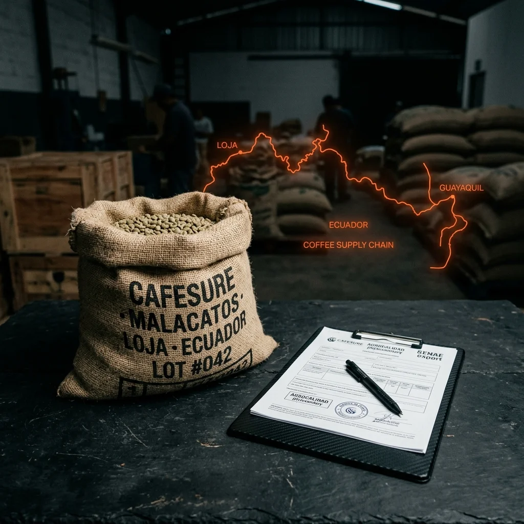 Logística de Exportación de Café Ecuador