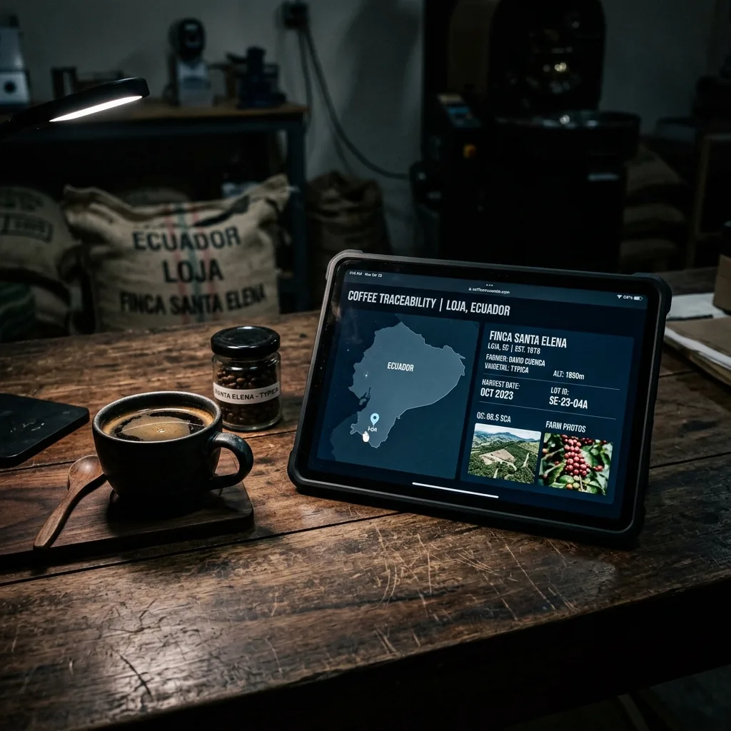 Trazabilidad del Café desde el Origen